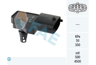 Sensor, pressão colector de admissão