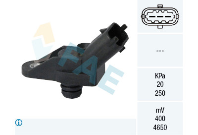 Sensor, pressão colector de admissão