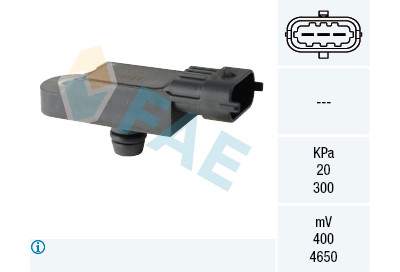 Sensor de pressão do coletor de admissão FAE 1.5068