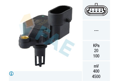 Sensor de pressão do coletor de admissão FAE 1.5071