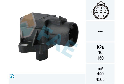 Sensor, pressão colector de admissão