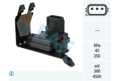 Sensor, pressão colector de admissão