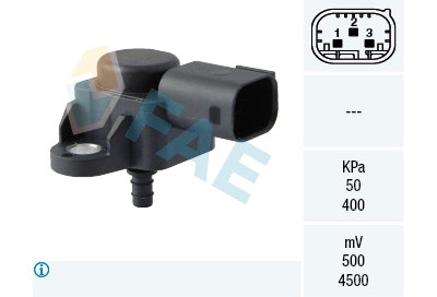 Sensor, pressão colector de admissão