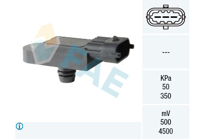 Sensor, pressão colector de admissão