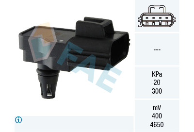 Sensor, pressão colector de admissão