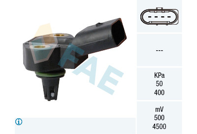 Sensor, pressão colector de admissão