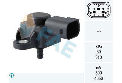 Sensor, pressão colector de admissão