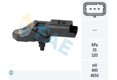 Sensor de pressão do coletor de admissão FAE 1.5108