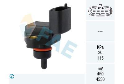 Sensor, pressão colector de admissão
