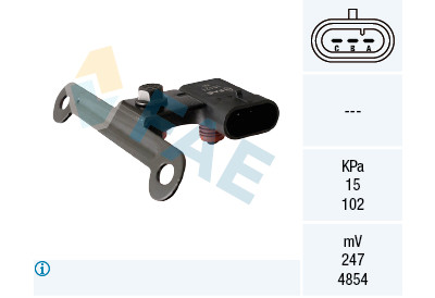 Sensor, pressão colector de admissão