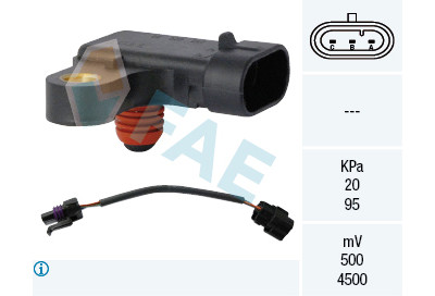 Sensor, pressão colector de admissão
