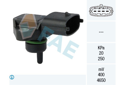 Sensor, pressão colector de admissão