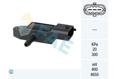 Sensor, pressão colector de admissão