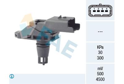 Sensor, pressão colector de admissão