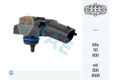 Sensor, pressão colector de admissão