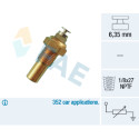 Sensor, temperatura do líquido de refrigeração