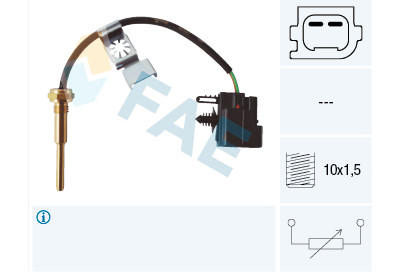 Sensor de temperatura do líquido de arrefecimento FAE 32427