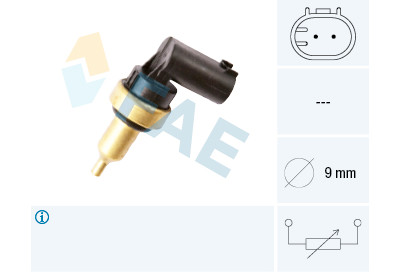 Sensor de temperatura da cabeça do motor