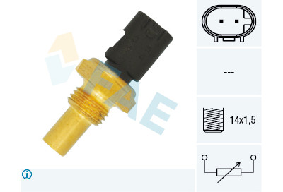 Sensor de temperatura do líquido de arrefecimento FAE 33035