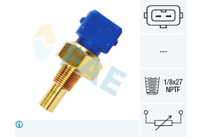 Sensor de temperatura do líquido de arrefecimento FAE 33-100