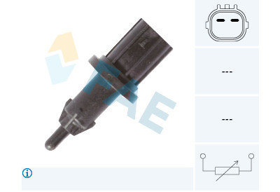 Sensor, temperatura do ar de admissão