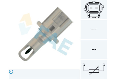 Sensor, temperatura do ar de admissão