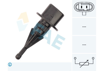 Sensor, temperatura do ar de admissão