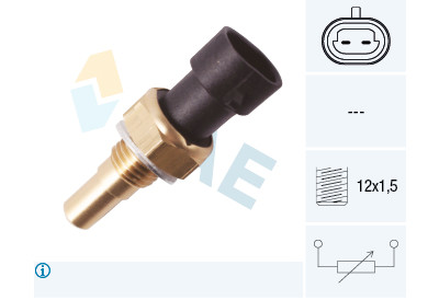 Sensor de temperatura do líquido de arrefecimento FAE 33330