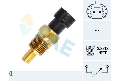 Sensor, temperatura do óleo