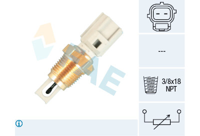Sensor de temperatura do ar de admissão FAE 33426