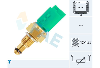 Sensor de temperatura do líquido de arrefecimento FAE 33695