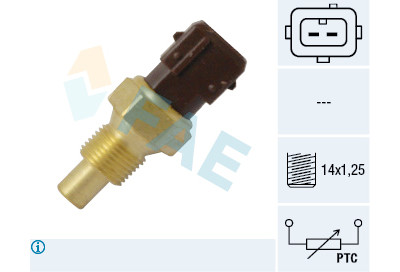 Sensor de temperatura do líquido de arrefecimento FAE 33792