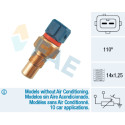 Sensor, temperatura do líquido de refrigeração