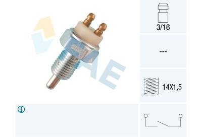 Interruptor, luz de ré FAE 40290
