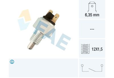 Interruptor, luz de ré FAE 40370
