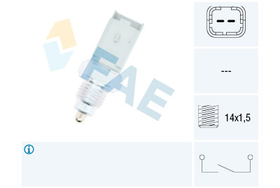 Interruptor, luz de ré FAE 40491