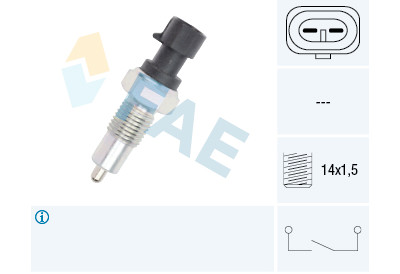 Interruptor, luz de ré FAE 40520