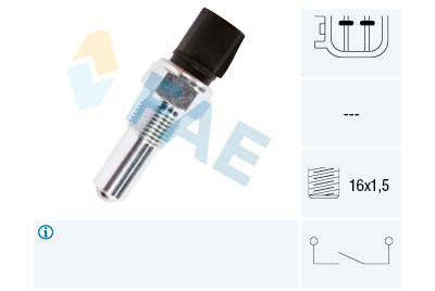 Interruptor, luz de ré FAE 40591