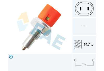 Interruptor, luz de ré FAE 40601