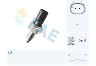 Interruptor, luz de ré FAE 40755