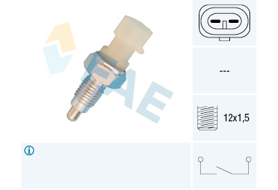 Interruptor, luz de ré FAE 40830