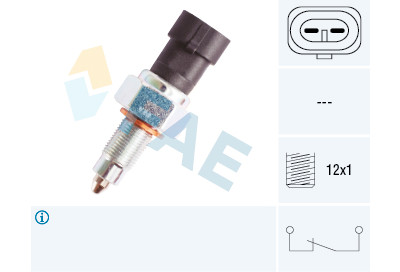 Interruptor, luz de ré FAE 41225