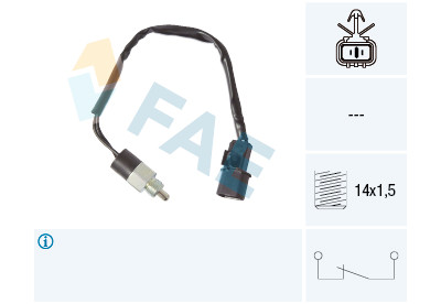 Interruptor, luz de ré FAE 41247