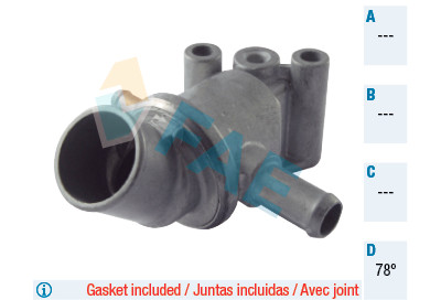 Termostato, refrigerante FAE 5203378