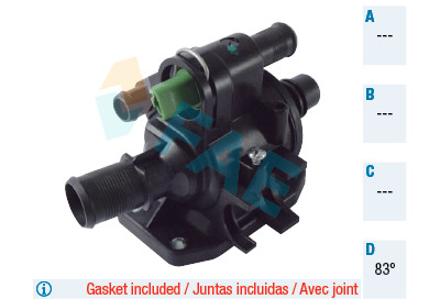 Termostato, refrigerante FAE 5306383