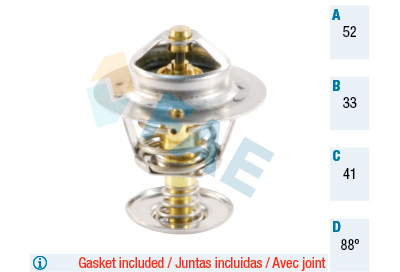 Termostato, refrigerante FAE 5307688