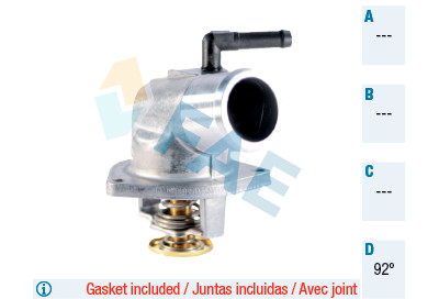 Termostato, refrigerante FAE 5321692