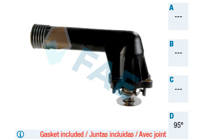 Termostato, refrigerante FAE 5342695