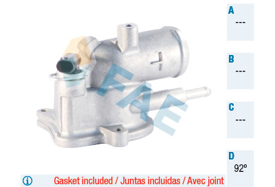 Termostato, refrigerante FAE 5350092