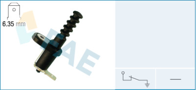 Interruptor, contato de porta FAE 67270